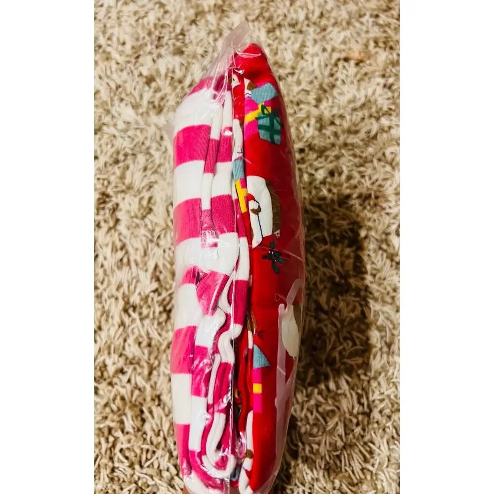 NWT❤️Mini Boden 2-Pack Assorted Two-Piece Fitted Pajamas sz7Y